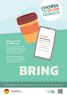 Choose to up Cup Bring