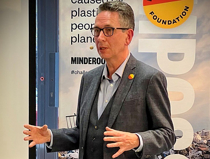 Dr Marcus Gover plastics and climate change