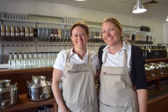 Amanda & Jeannie, Wasteless Pantry. Their motto “Just what you need” says it all about the philosophy of the store