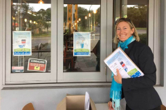 Reusable Cup Posters at the Local Cafe