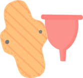 Reusable mensural pad and cup