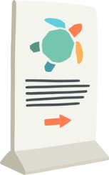 Plastic Free July workshop sign